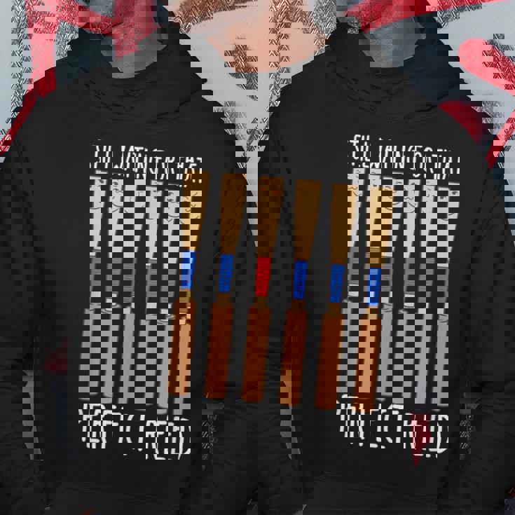 おもしろオーボイスト音楽オーケストラ 駄洒落楽器 オーボエリード パーカー 面白い贈り物