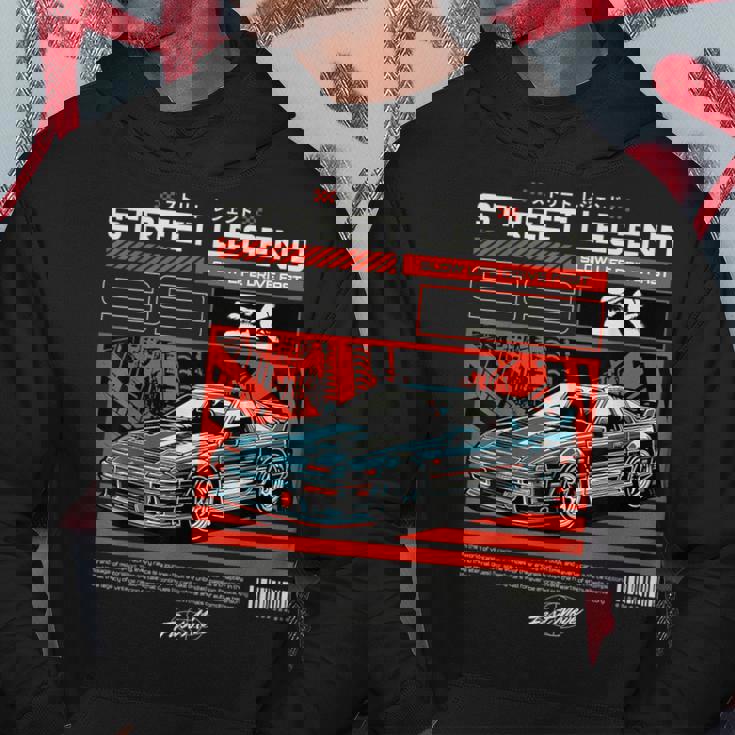 かっこいい レトロ ヴィンテージ ジャパニーズjdm 東京ジャパン ドリフト レースカー パーカー 面白い贈り物