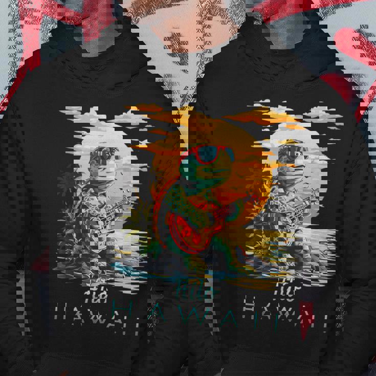 かわいい トロピカル ヒロ ハワイ ウミガメ お土産 パーカー 面白い贈り物