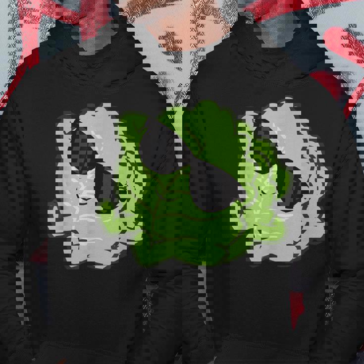 かわいいキャベツ 果実 リラックスできるレイジーキャベツ パーカー 面白い贈り物