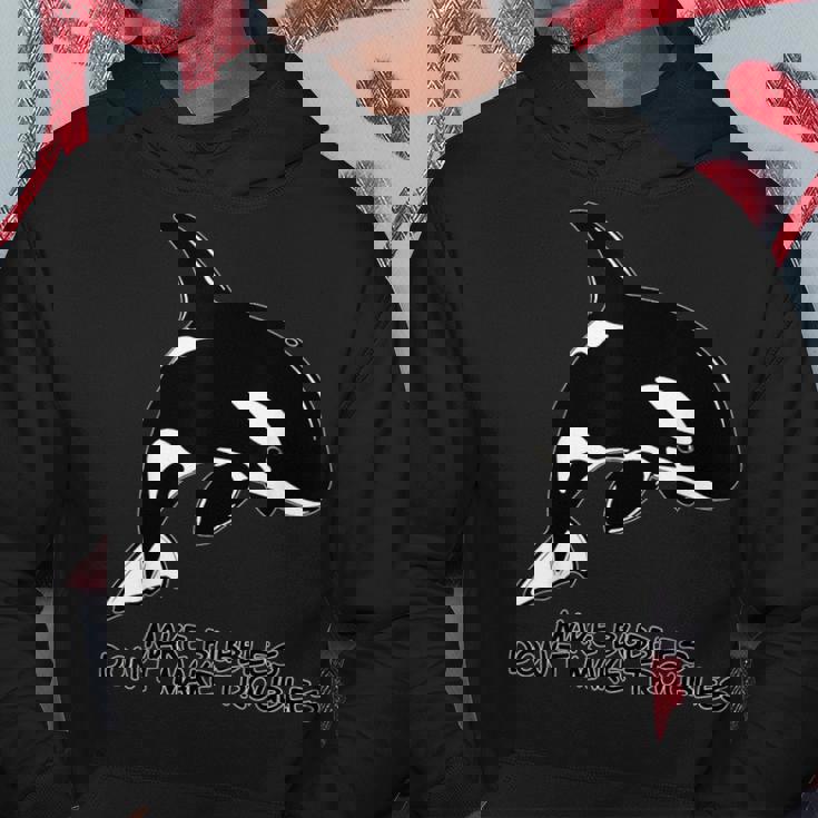 かわいいシャチ Orca パーカー 面白い贈り物