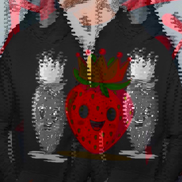 かわいいストロベリーロイヤルティで面白いタッチ。 パーカー 面白い贈り物