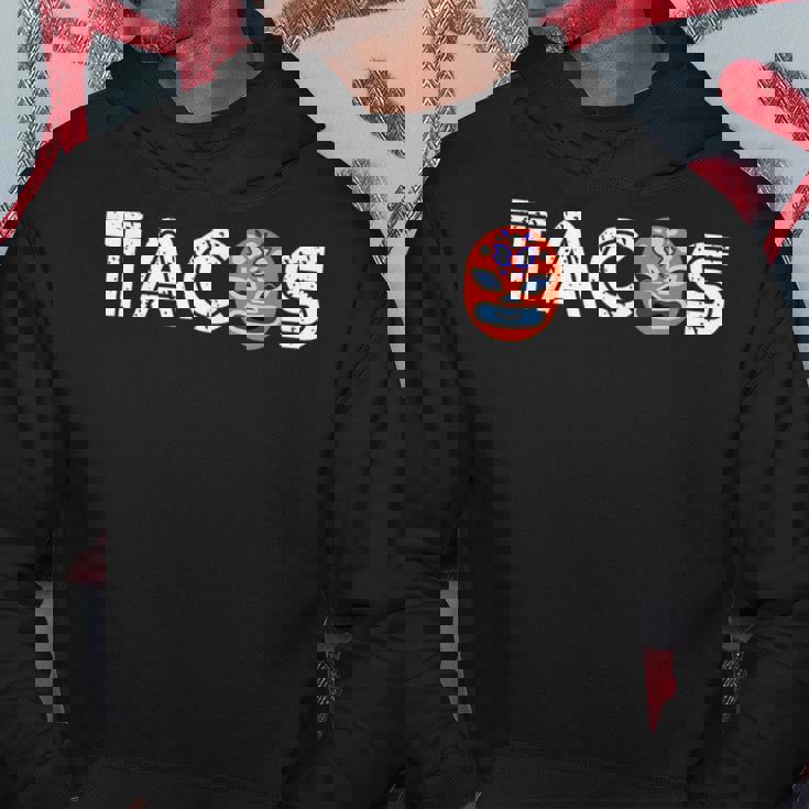 かわいいユニークなルチャリブレレスリングマスク タコスギフト パーカー 面白い贈り物