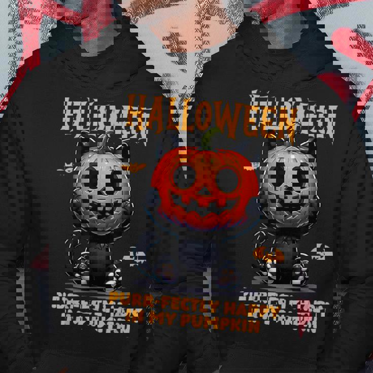 かわいい黒猫ハロウィン衣装カボチャデザインマスク面白い パーカー 面白い贈り物