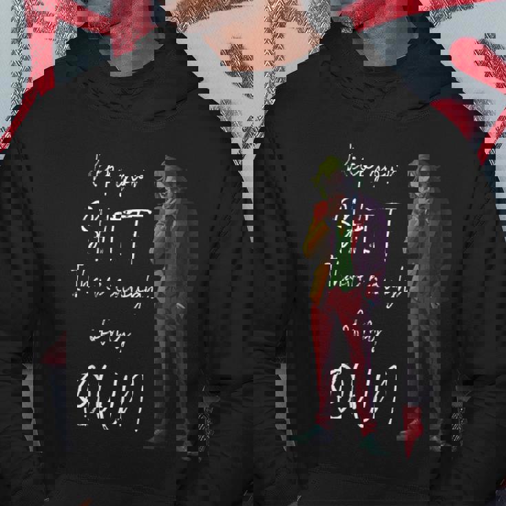 くそったれもう十分だよおもしろいジョーカー パーカー 面白い贈り物