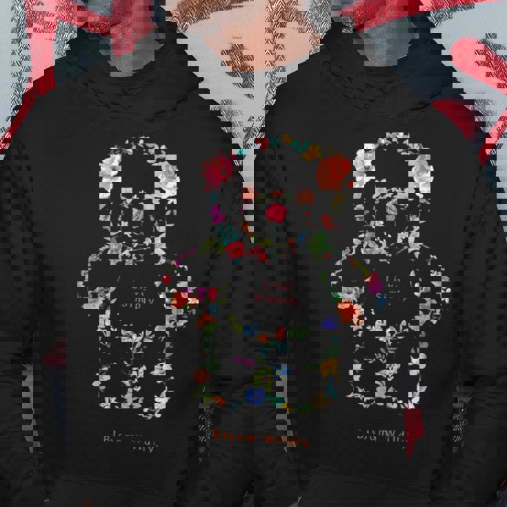 くま やさしい春 美しさのかたち シンプルに咲こう 私らしく パーカー 面白い贈り物