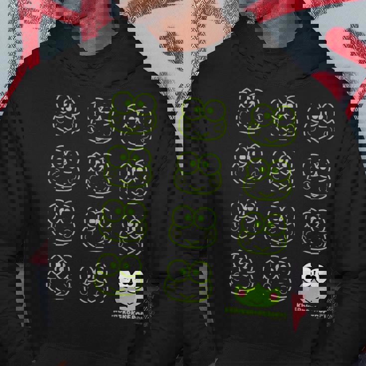 けろけろけろっぴ Usデザイン カオ パーカー 面白い贈り物