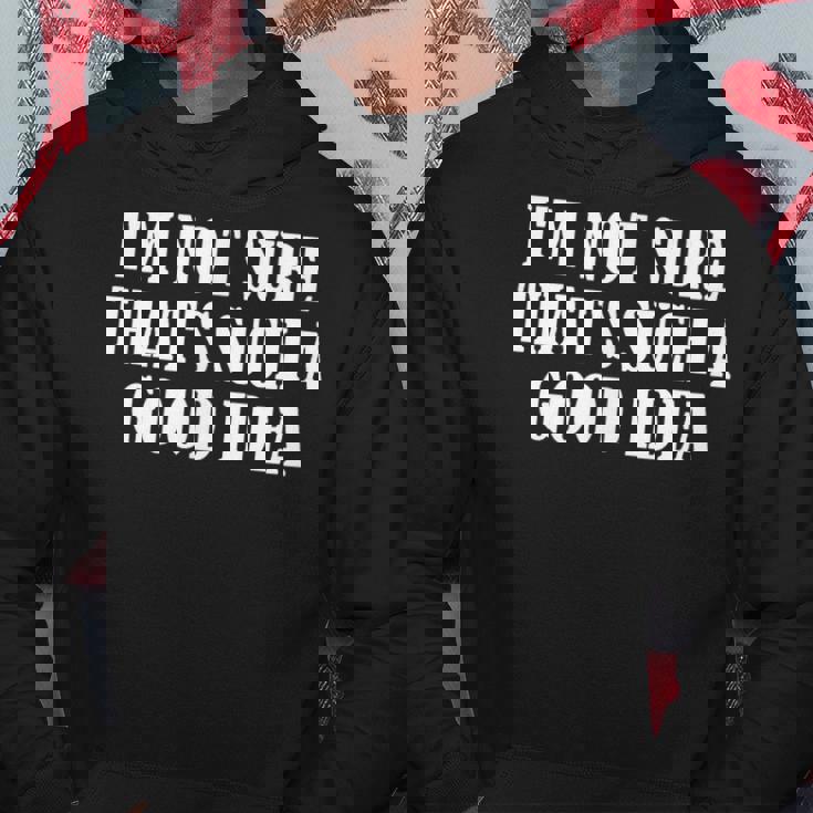 こんなにいいアイデアだとは思えない パーカー 面白い贈り物