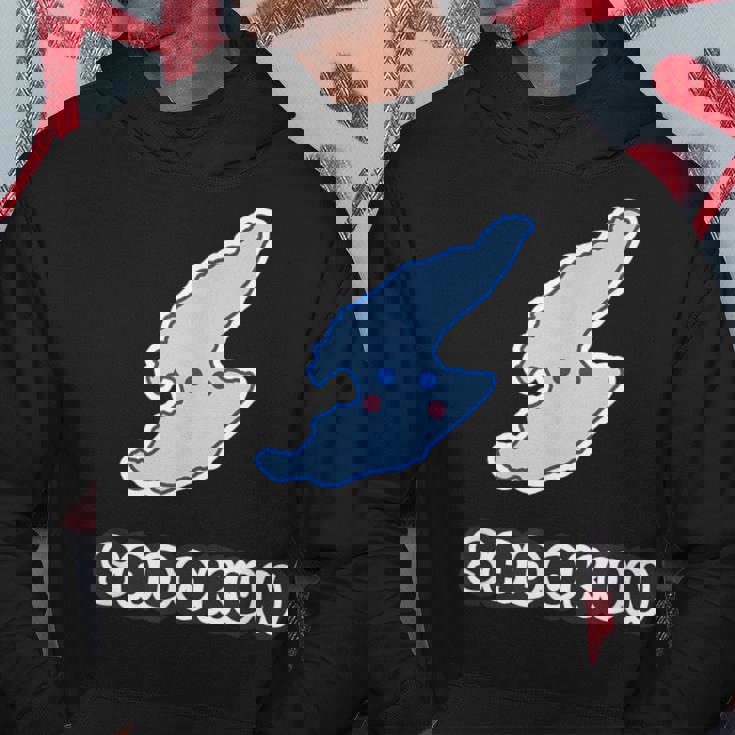 さどくんadokun 佐渡島【非公式 キャラクター】佐渡ヶ島 お土産かわいい 地図 面白 パーカー 面白い贈り物