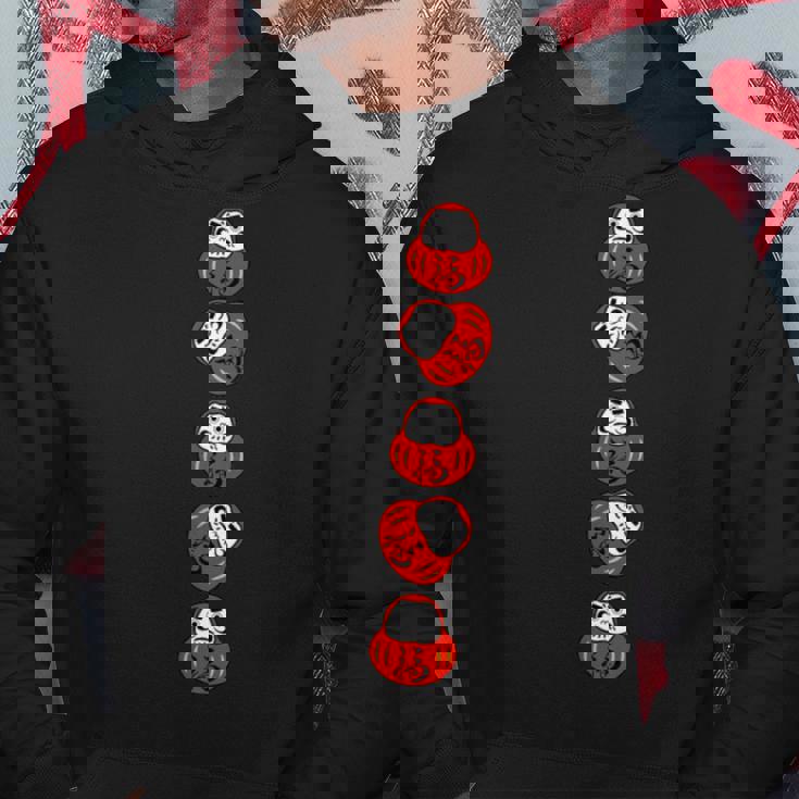 だるま 和柄 おもしろ 福 パーカー 面白い贈り物