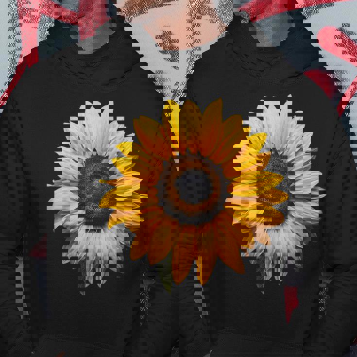 ひまわり モチーフ フラワーアート アート ひまわり パーカー 面白い贈り物