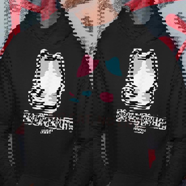 びーえするるる【Bsテレ東公式】No Cat No Life（ブラック） パーカー 面白い贈り物