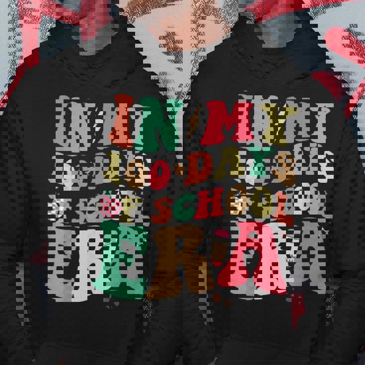 ぼくの学校の100日間の時代。学校教師100日目 パーカー 面白い贈り物