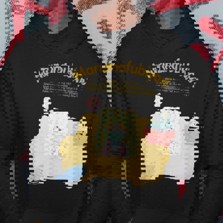 まるもふびより ハピネスマイルーム パーカー 面白い贈り物