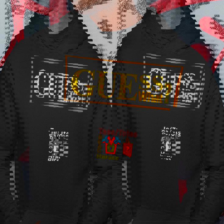 もっと見る。プラスデザイン、Guess What_、ティーセットティートップ パーカー 面白い贈り物