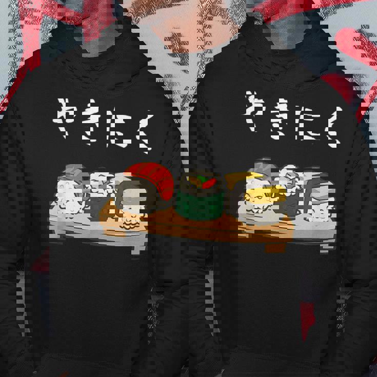 やきにく 寿司パロディ ユーモア 寿司 焼肉 おもしろ 面白い パーカー 面白い贈り物