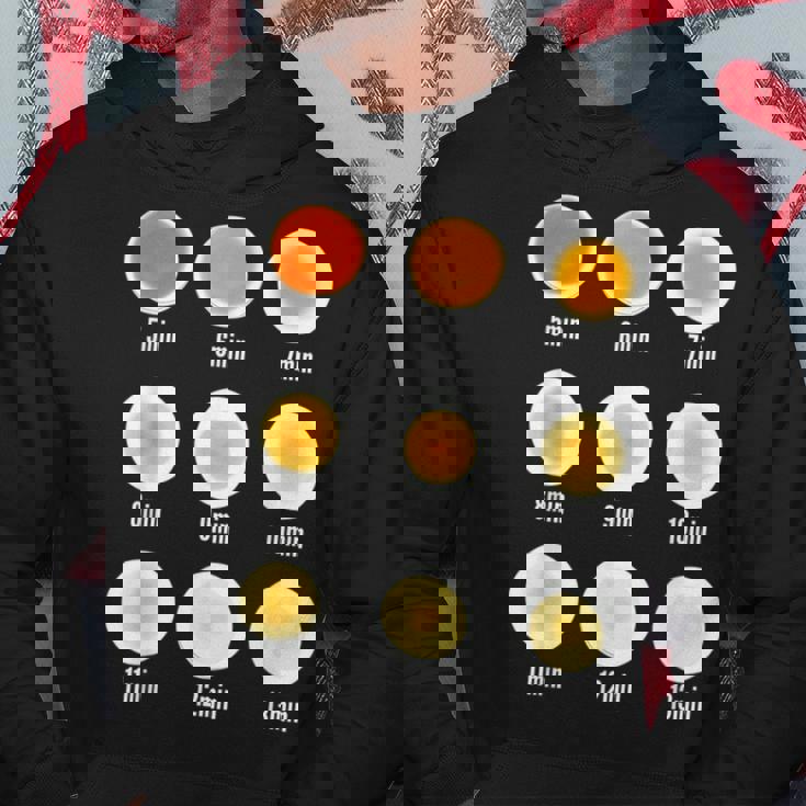 ゆで卵早見表 卵好き必見 便利グッズ パーカー 面白い贈り物