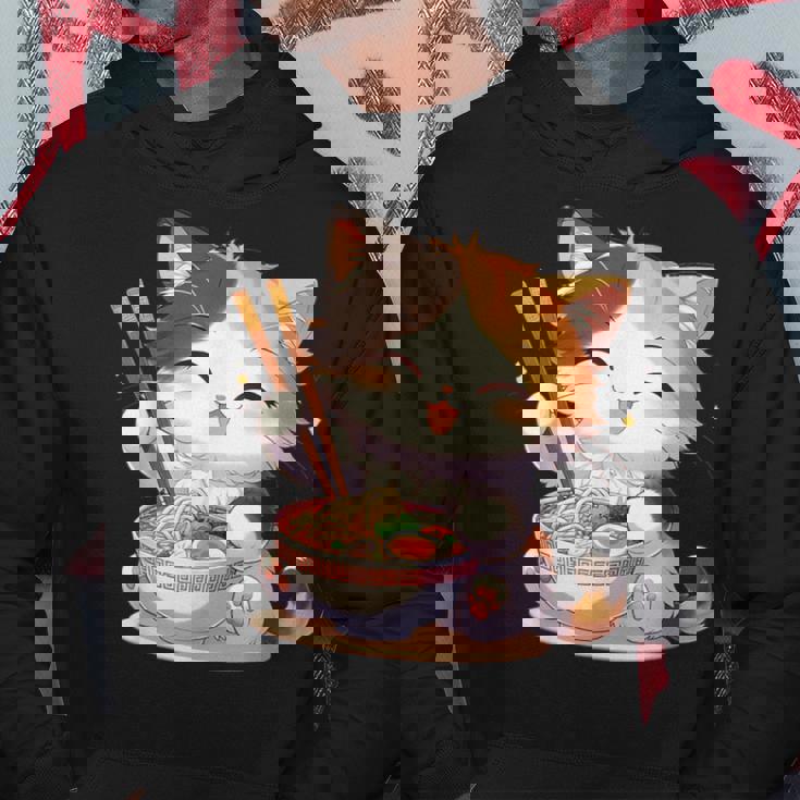 わがまま猫 ねこ ラーメン好き かわいい おもしろ マンガ パーカー 面白い贈り物