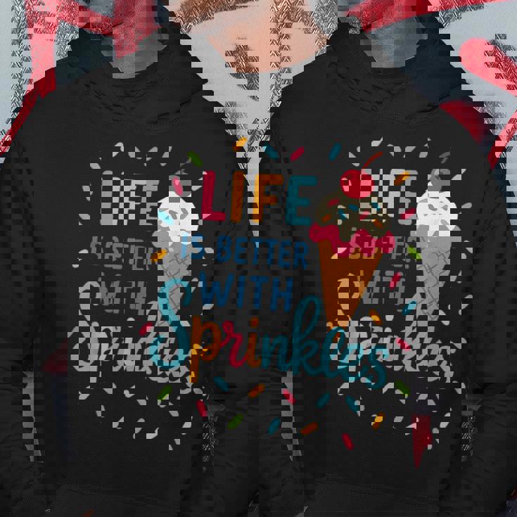 アイスクリーム好きのアイスクリームスクワッド おそろいの家族旅行 パーカー 面白い贈り物