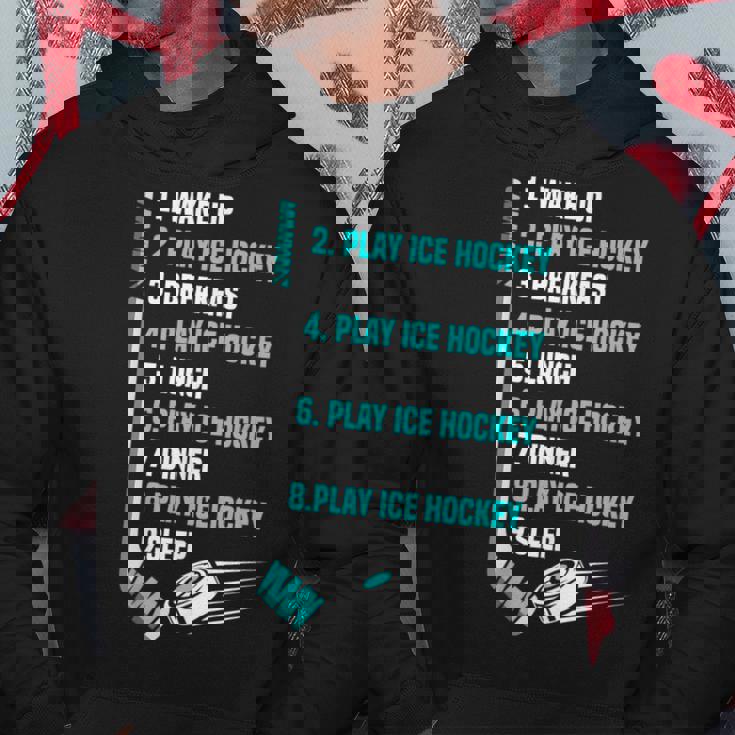 アイスホッケーデー 面白い アイスホッケー パーカー 面白い贈り物