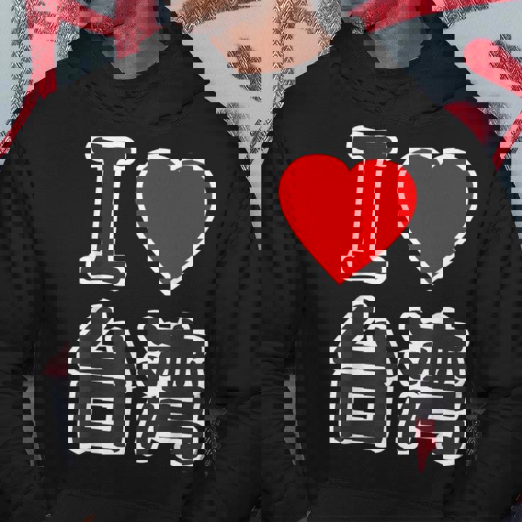 アイラブ 台湾 大きな文字（I Love ハート）【世界の国・都市】ジモtティ 旅行 観光 応援 イベント 面白い パーカー 面白い贈り物