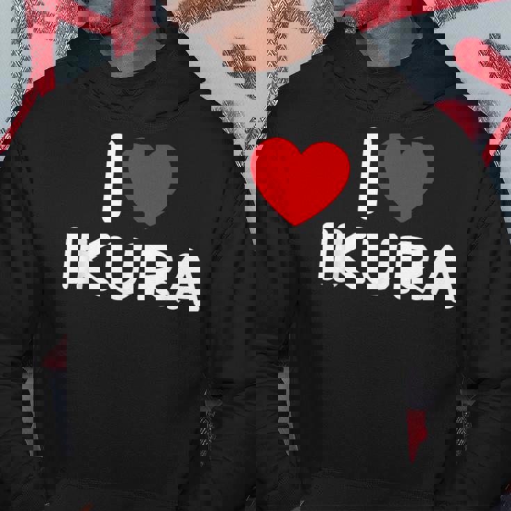 アイラブイクラ パーカー 面白い贈り物