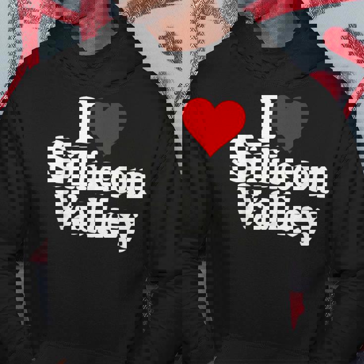 アイラブハートシリコンバレーv カリフォルニア パーカー 面白い贈り物