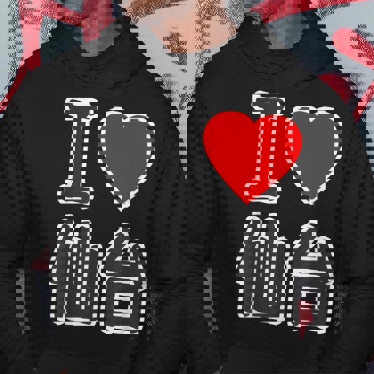 アイラブ・仙台（I Love ハート）宮城県 Big 大きな文字【47都道府県】ジモtティ 旅行お土産 面白 パーカー 面白い贈り物