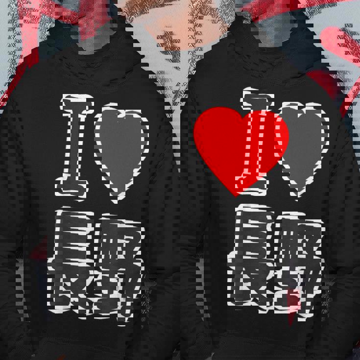 アイラブ・長野（I Love ハート）Big 大きな文字 ハート【47都道府県】ジモtティ 旅行お土産 面白 パーカー 面白い贈り物