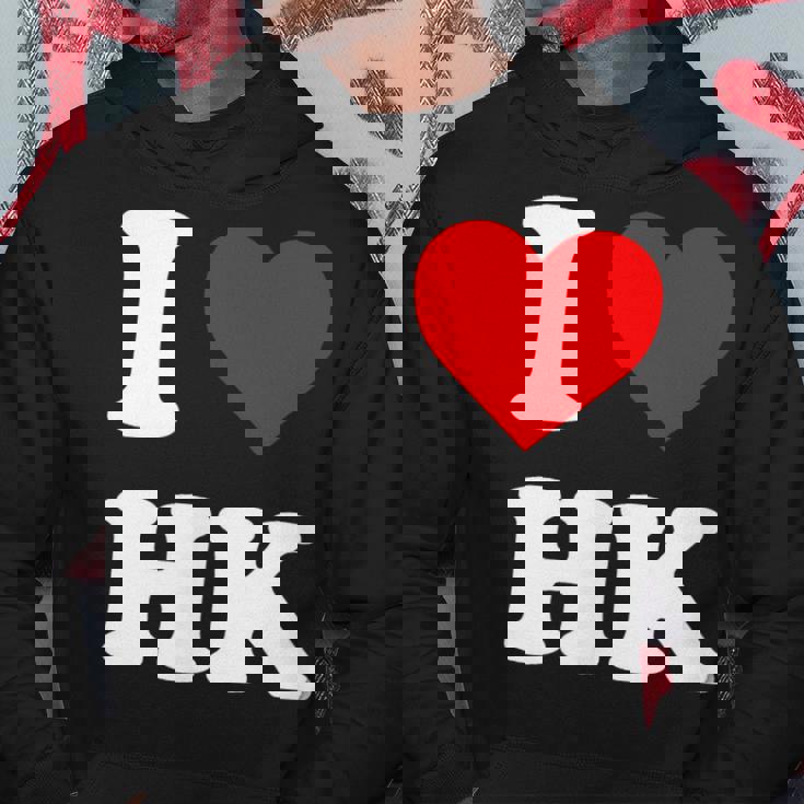 アイ・ラブ Hk アイハート香港 パーカー 面白い贈り物