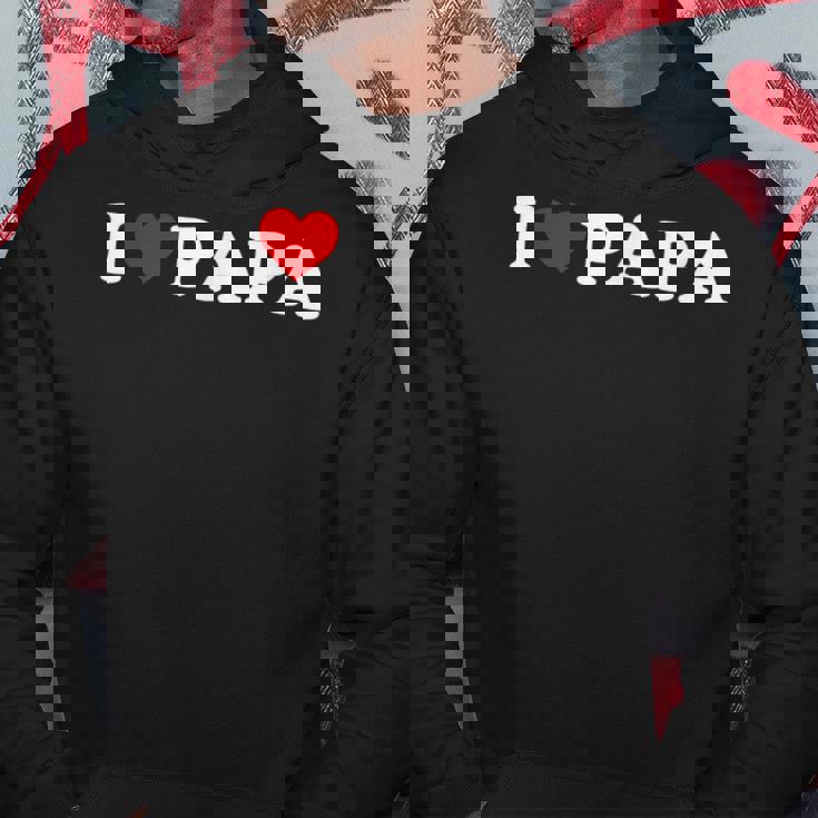 アイ・ラブ・パパ パーカー 面白い贈り物