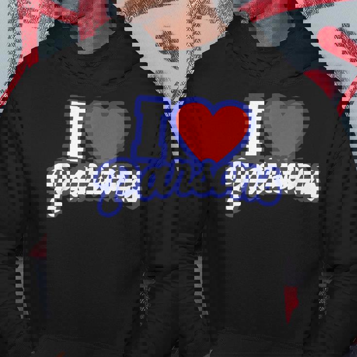 アイ・ラブ・パーソンズ パーカー 面白い贈り物