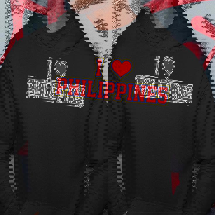 アイ・ラブ・フィリピン パーカー 面白い贈り物