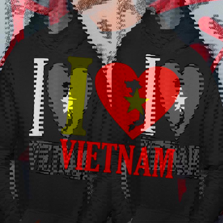 アイ・ラブ・ベトナム パーカー 面白い贈り物