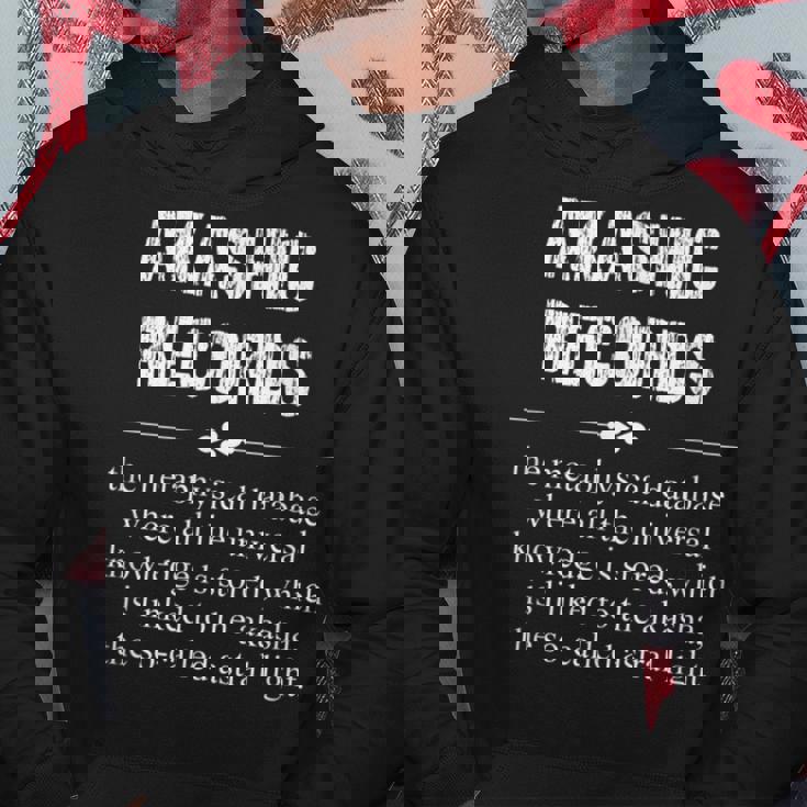 アカシックレコード Akashic Records Dictionary Word Definition Occult パーカー 面白い贈り物