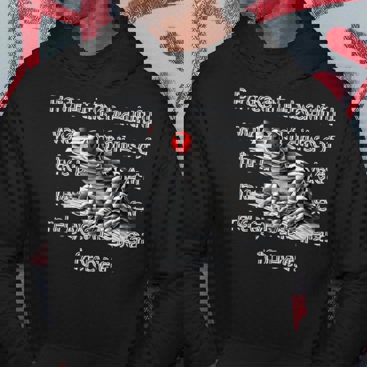 アカメアマガエルを守ろう 熱帯雨林保護デザイン パーカー 面白い贈り物