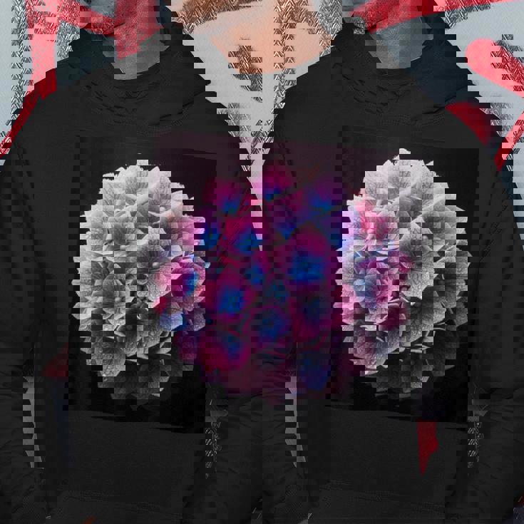 アジサイのようなアジサイの花 パーカー 面白い贈り物