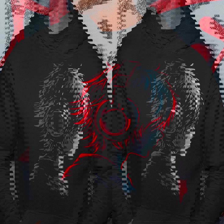 アニメ 漫画 グラフィック ヘッドフォン アートワークアニメ パーカー 面白い贈り物