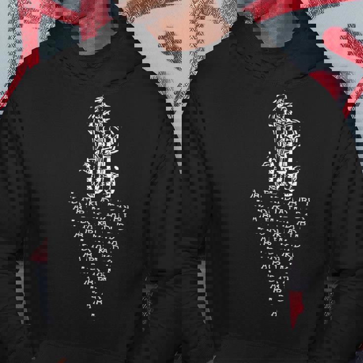 アブラカダブラ アブラクサス グノースティック オカルトテンプル騎士団 パーカー 面白い贈り物