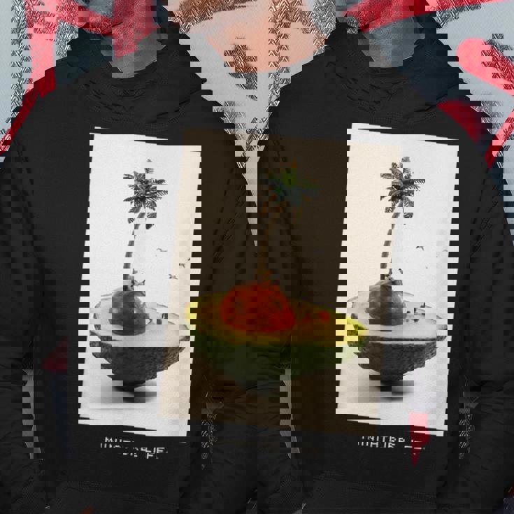 アボカ島 パーカー 面白い贈り物