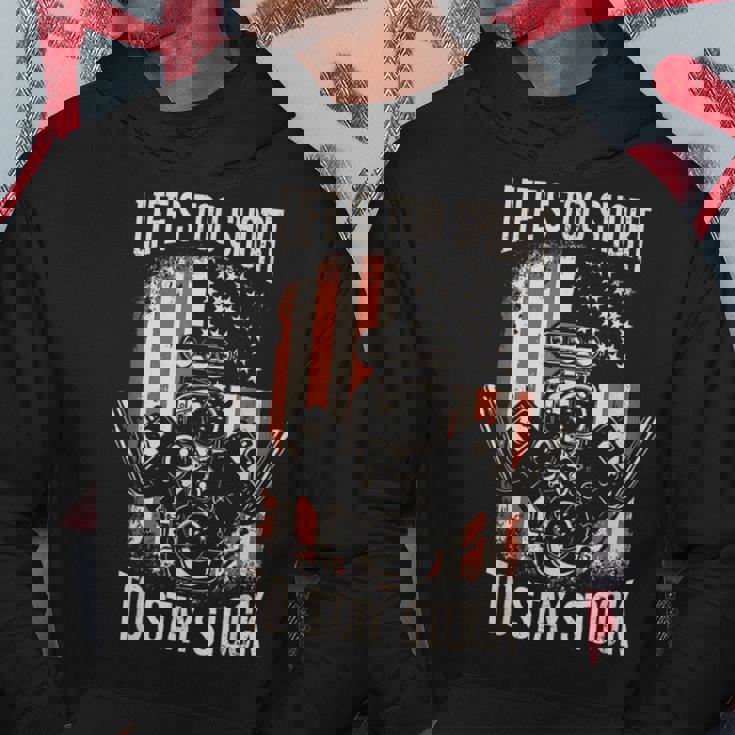 アメリカン マッスル カー メカニクス ドラッグ レーシング ホットロッド パーカー 面白い贈り物