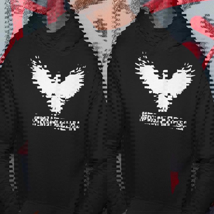 アメリカンイーグル Usa ハクトイーグルシルエット パーカー 面白い贈り物