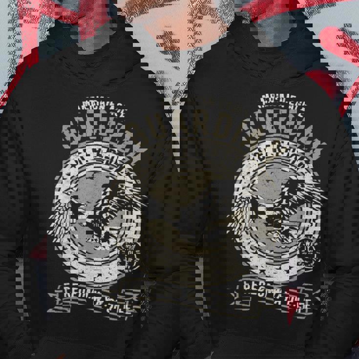 アメリカンイーグル ヴィンテージ レトロ アンティーク調 愛国心 7月4日 パーカー 面白い贈り物