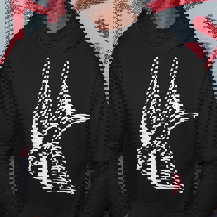 アメリカントラディショナル ツバメ 鳥 アウトライン タトゥー パーカー 面白い贈り物