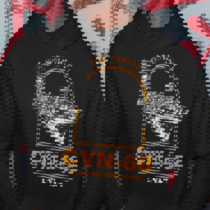 アメリカ海軍航空母艦 Cvn-68 ニミッツ Uss Nimitz パーカー 面白い贈り物