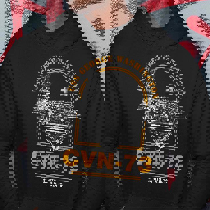 アメリカ海軍航空母艦 Cvn-73 ジョージ・ワシントン Uss George Washington パーカー 面白い贈り物