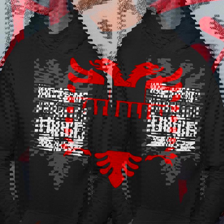 アルバニアブラッドアルバニアイーグル パーカー 面白い贈り物