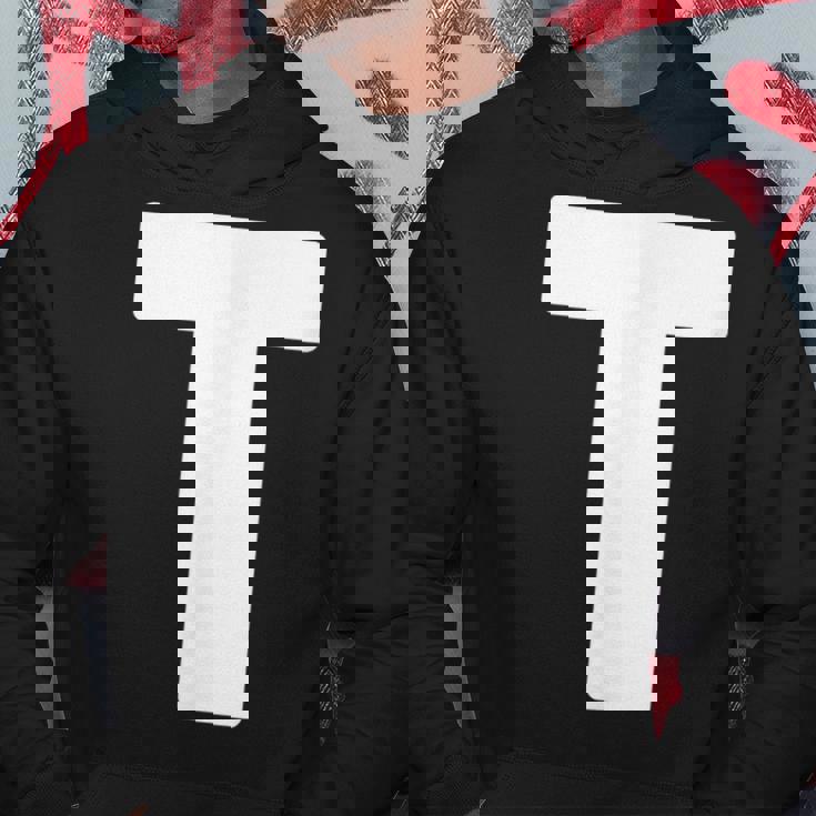 アルファベット大文字 モノグラム イニシャル パーカー 面白い贈り物