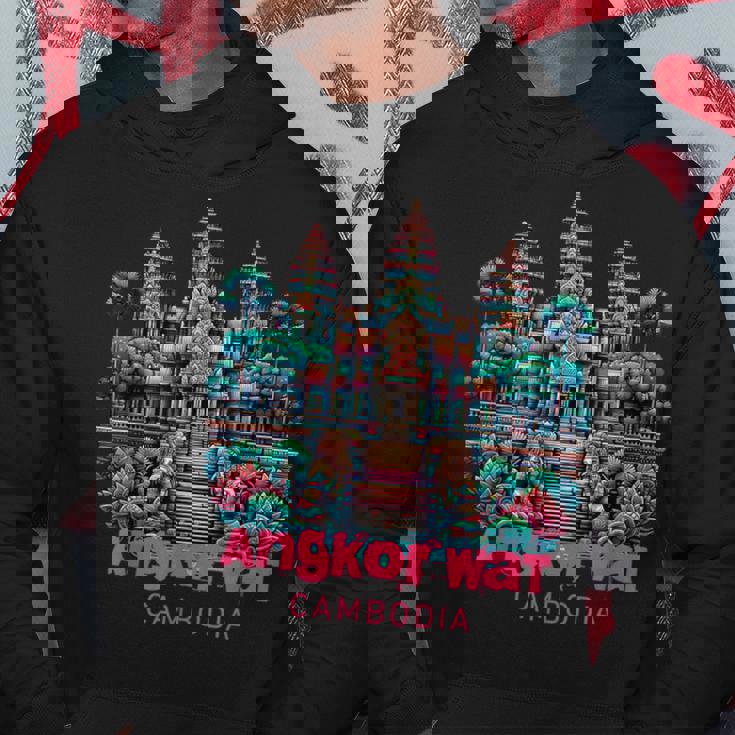 アンコールワット ヒンドゥー教寺院 シェムリアップ カンボジア パーカー 面白い贈り物