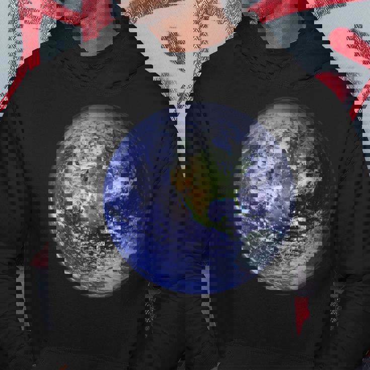 アースプラネット 地球 北米 平球 宇宙雲 パーカー 面白い贈り物